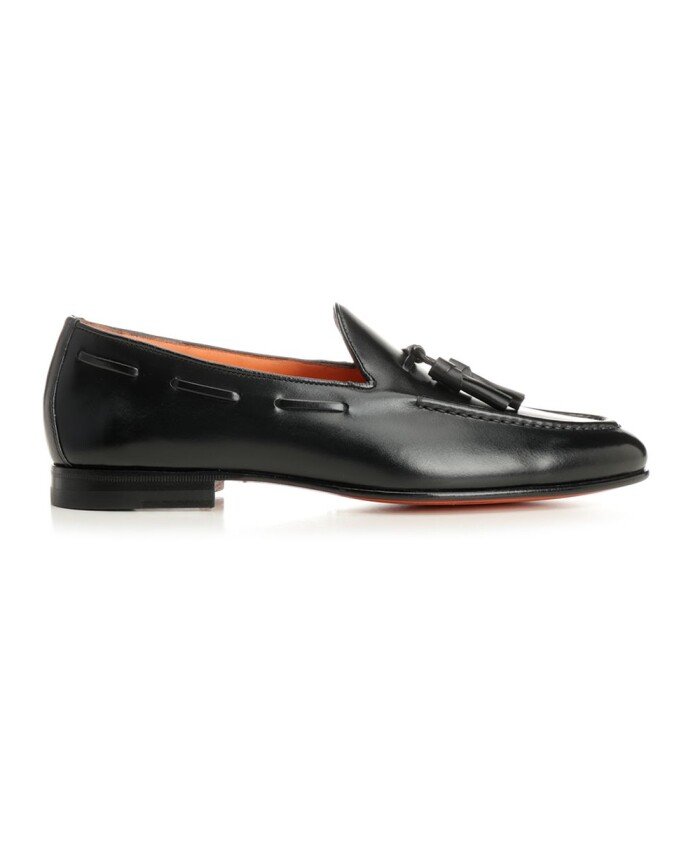 Brushed Leather Moccasin