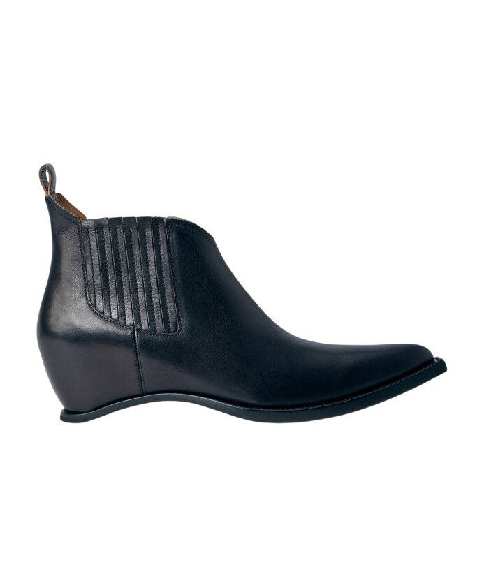 Heel-Less Western Chelsea Boots