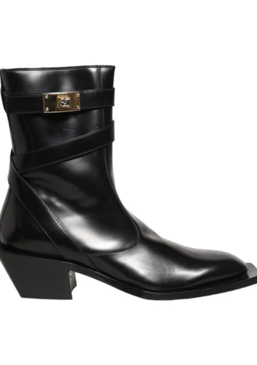 DG Plaque Mid Calf Boots