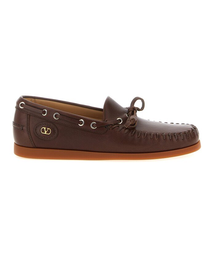 Palm Avenue Buffalo Leather Boat Shoe