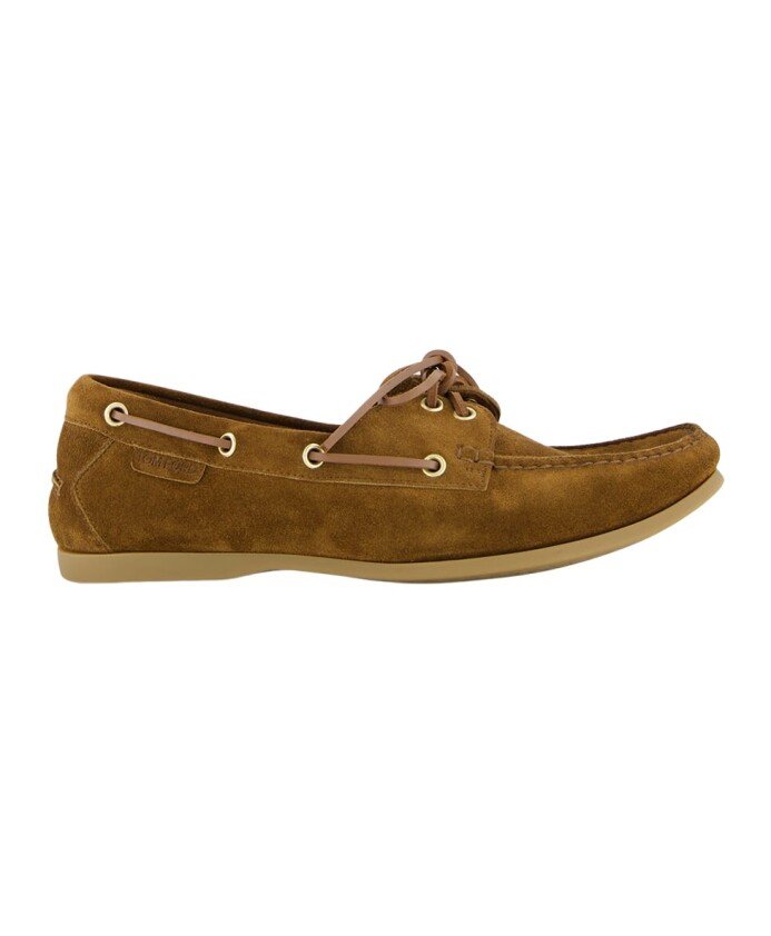 Tobacco Brown Suede Loafers