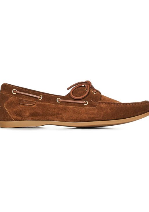 Brown Suede Loafer Shoes
