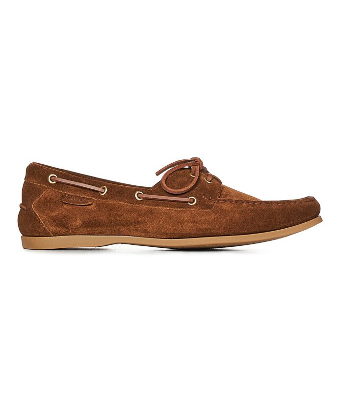 Brown Suede Loafer Shoes