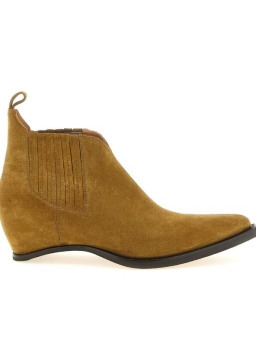Heel-less Western Chelsea Boots