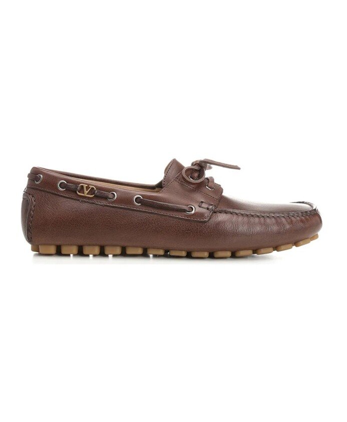 Men's Loafers Shoes Brown AW23